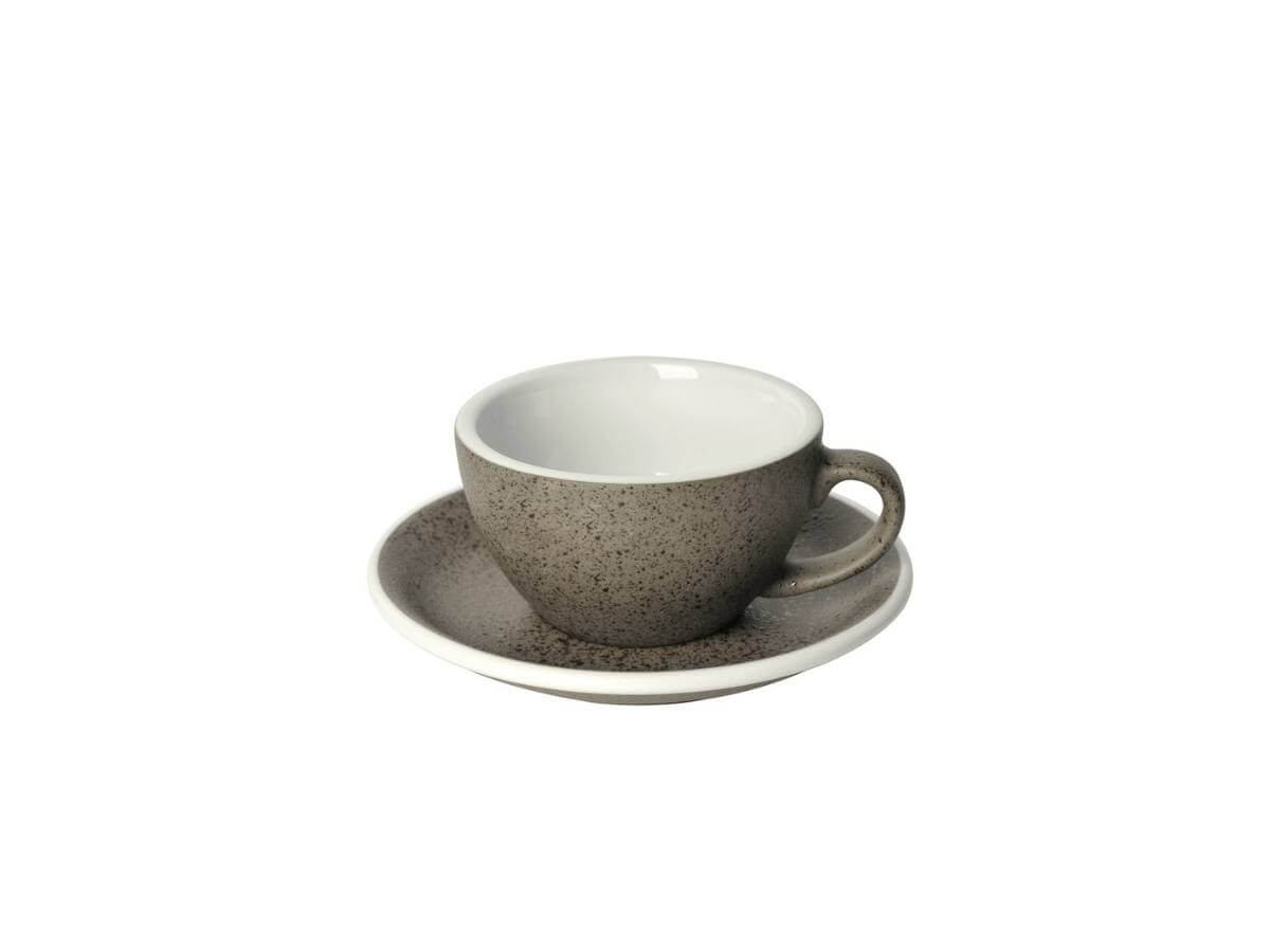 Loveramics | Egg 200ml Cappuccino Cup &amp; Saucer - Potters Colours