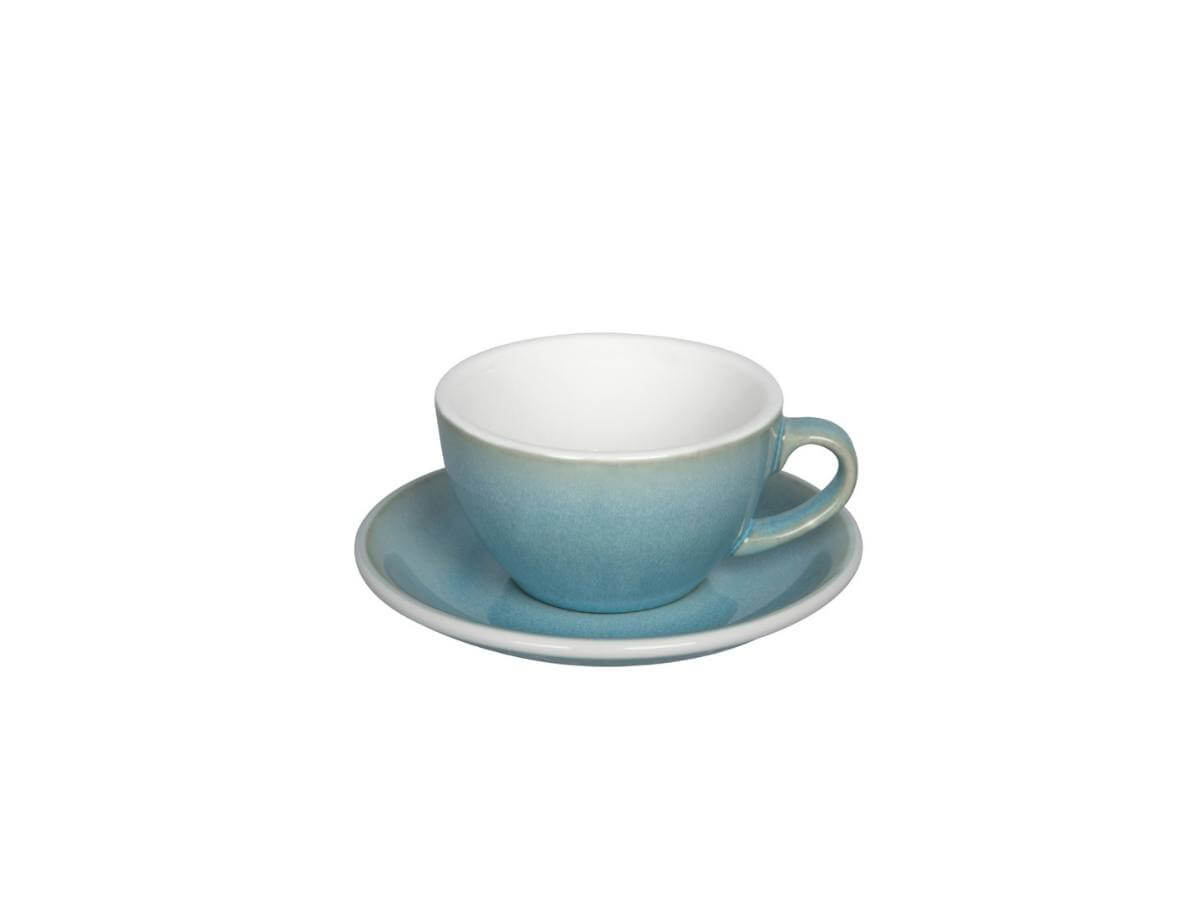 Loveramics | Egg 200ml Cappuccino Cup & Saucer - Potters Colours