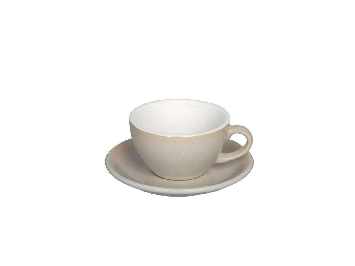 Loveramics | Egg 200ml Cappuccino Cup & Saucer - Potters Colours