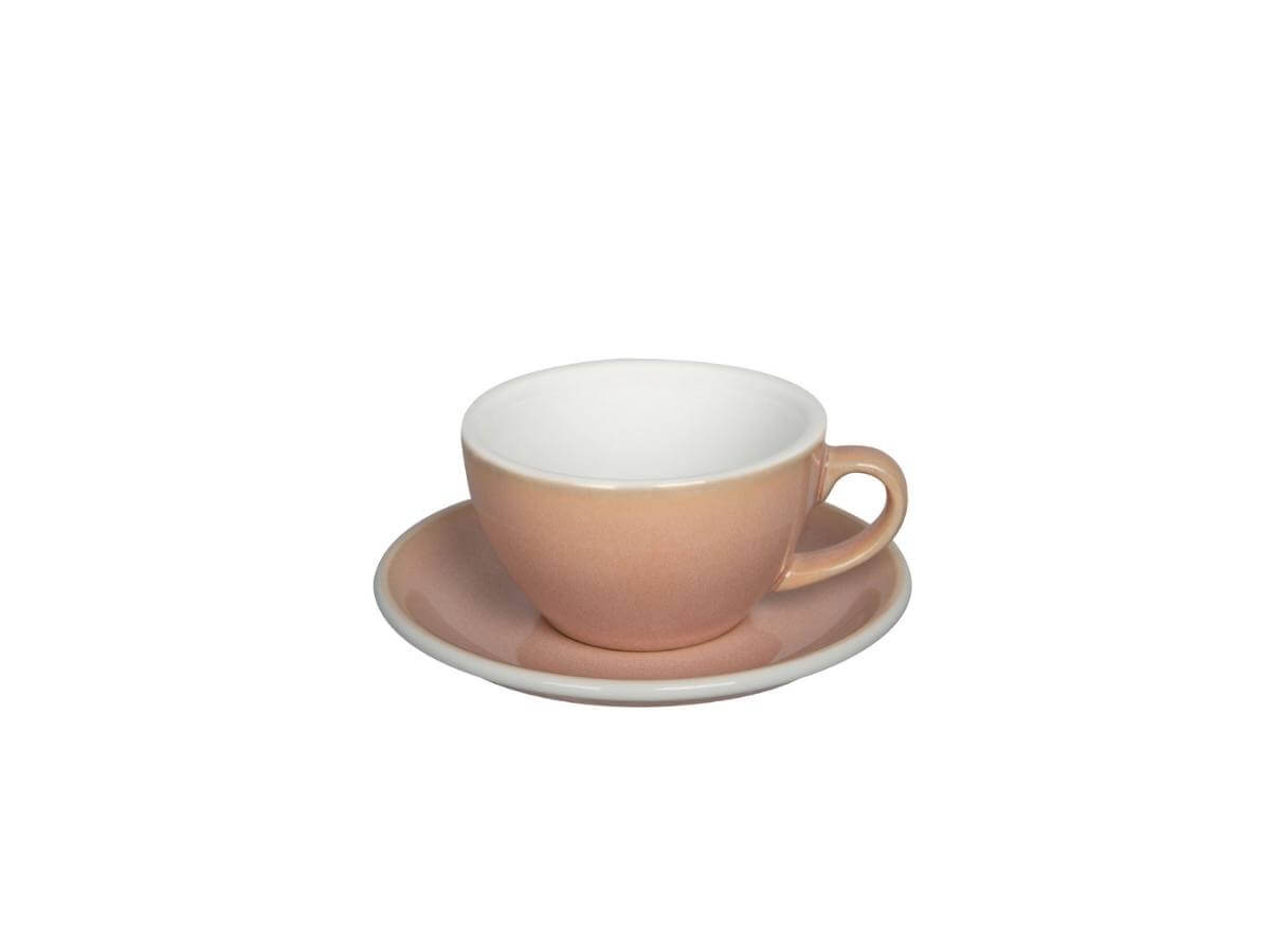 Loveramics | Egg 200ml Cappuccino Cup & Saucer - Potters Colours