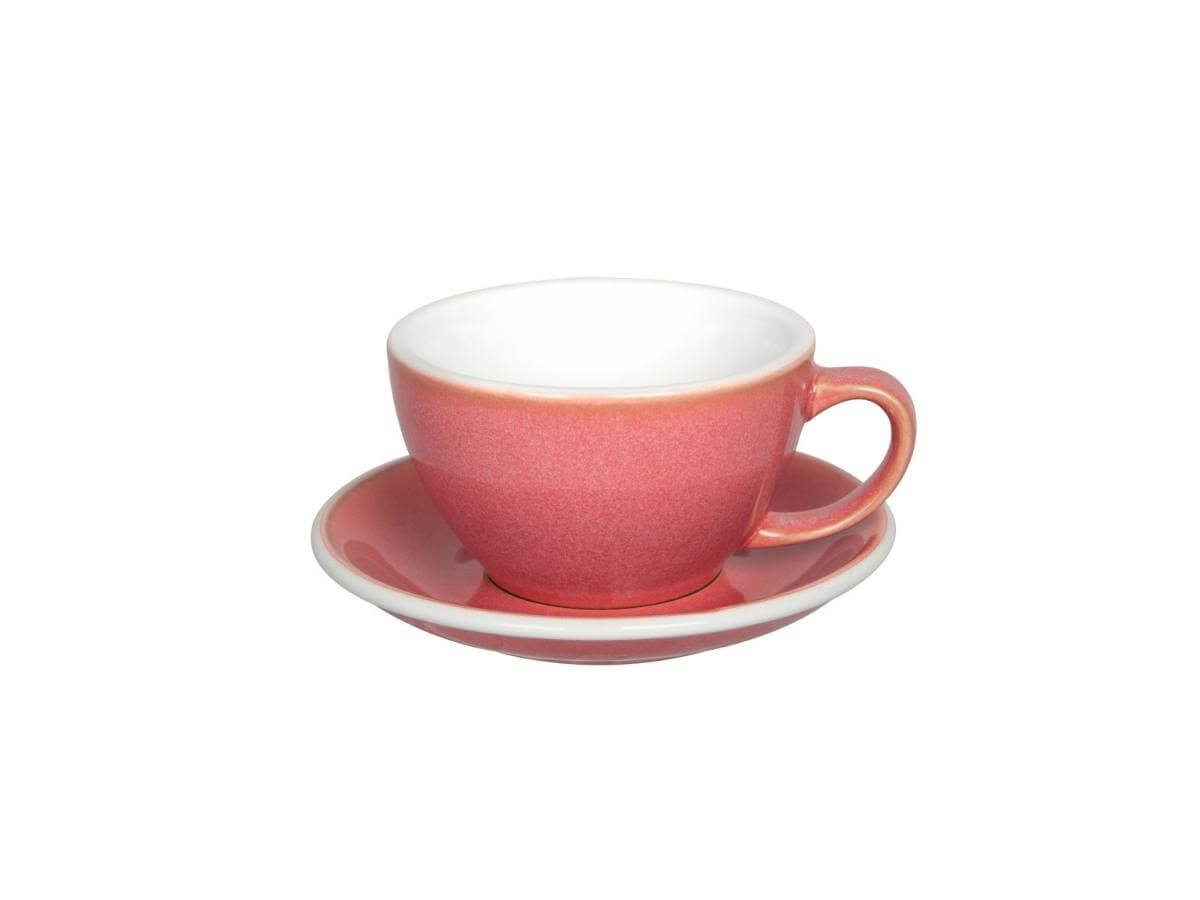 Loveramics | Egg 300ml Latte Cup & Saucer - Potters Colours