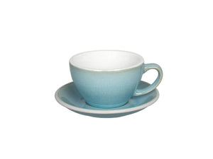 Loveramics | Egg 300ml Latte Cup & Saucer - Potters Colours
