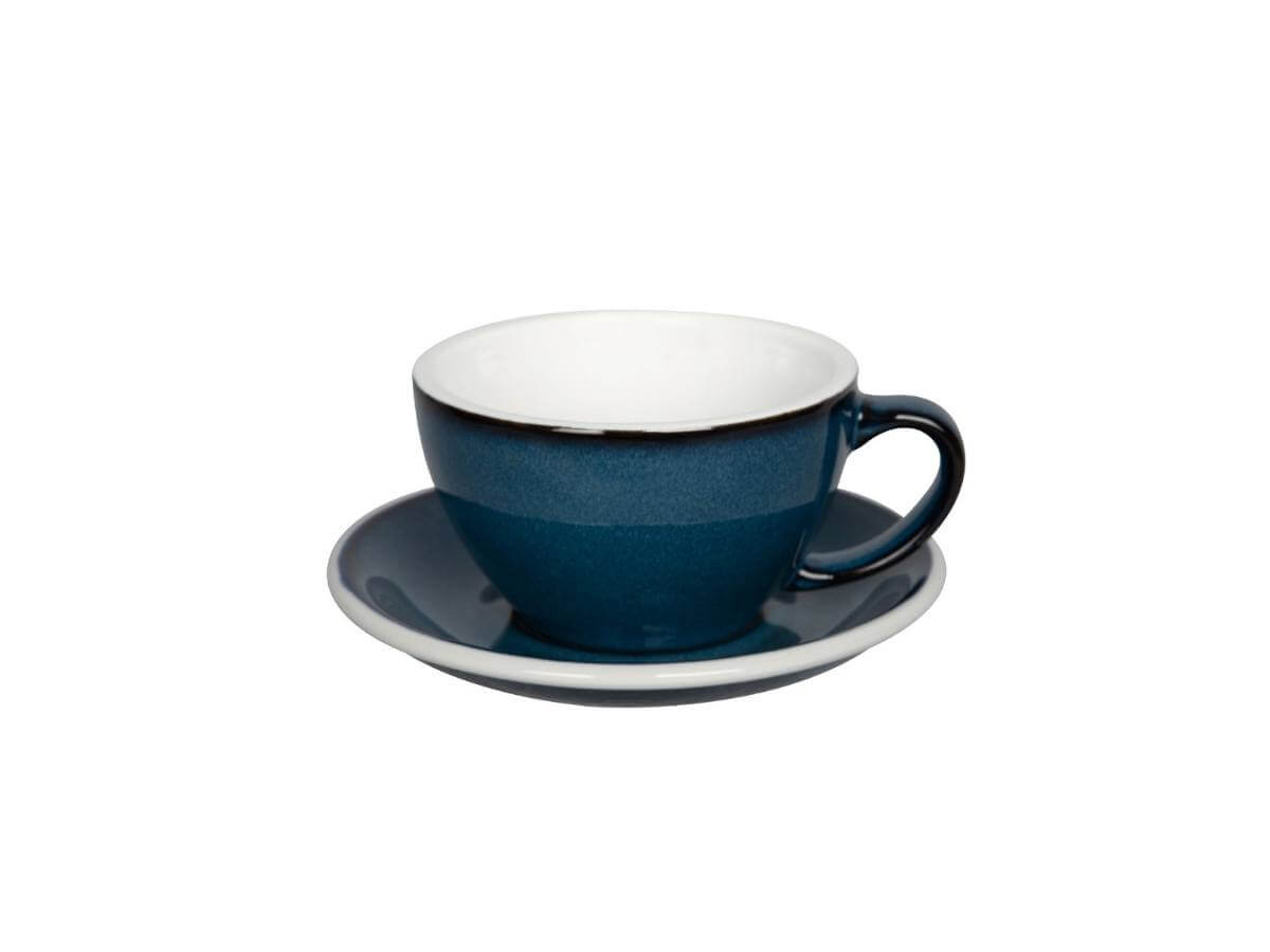 Loveramics | Egg 300ml Latte Cup & Saucer - Potters Colours