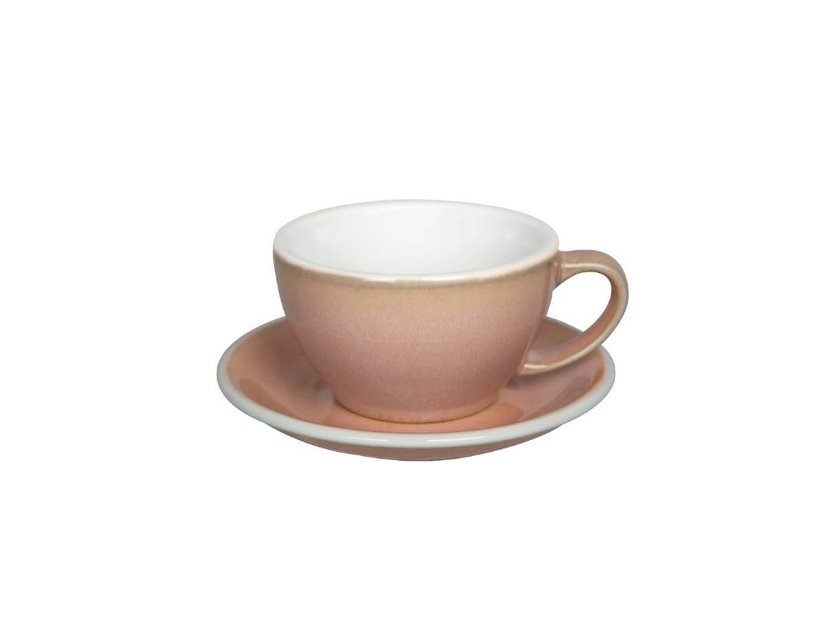 Loveramics | Egg 300ml Latte Cup &amp; Saucer - Potters Colours