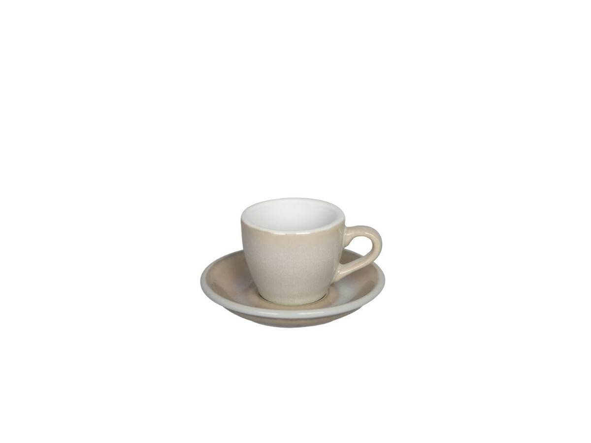 Loveramics | Egg 80ml Espresso Cup & Saucer - Potters Colours