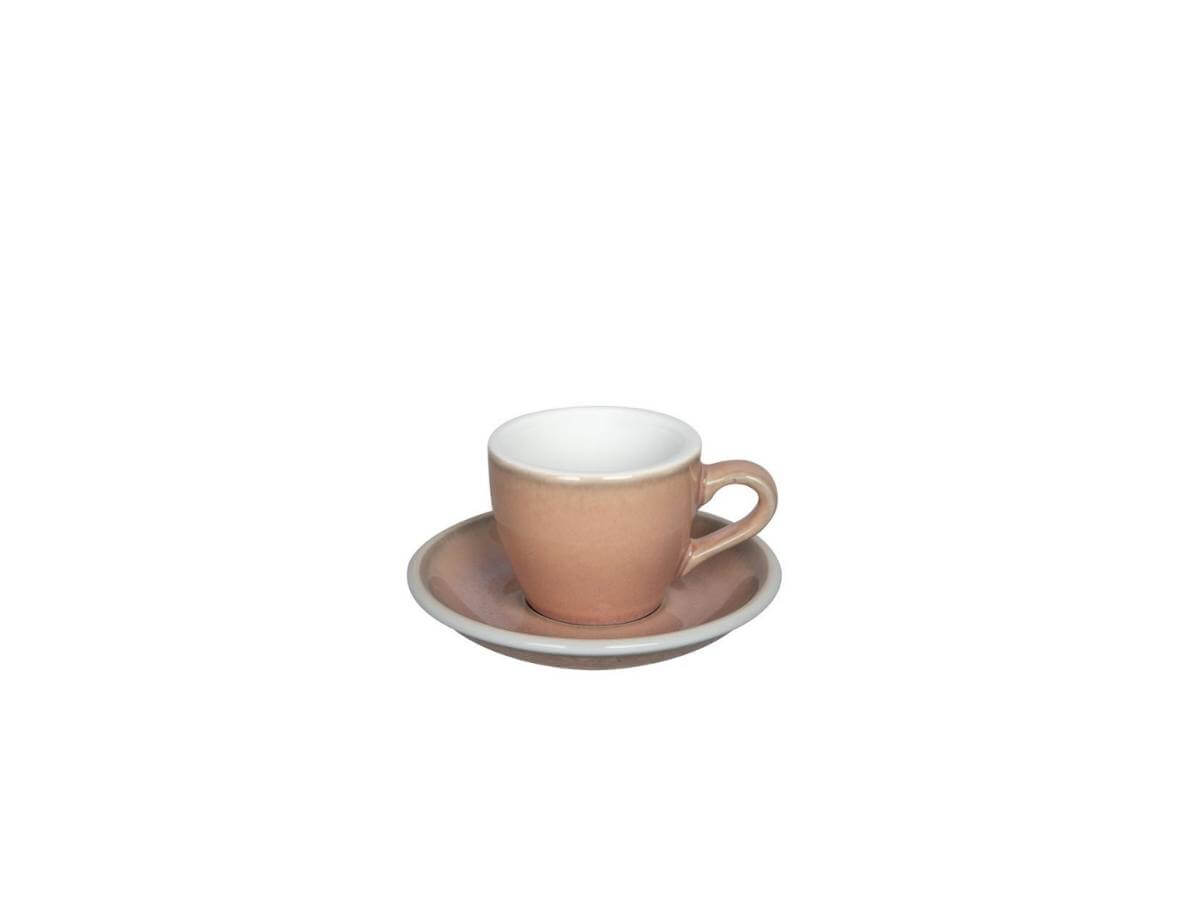 Loveramics | Egg 80ml Espresso Cup & Saucer - Potters Colours