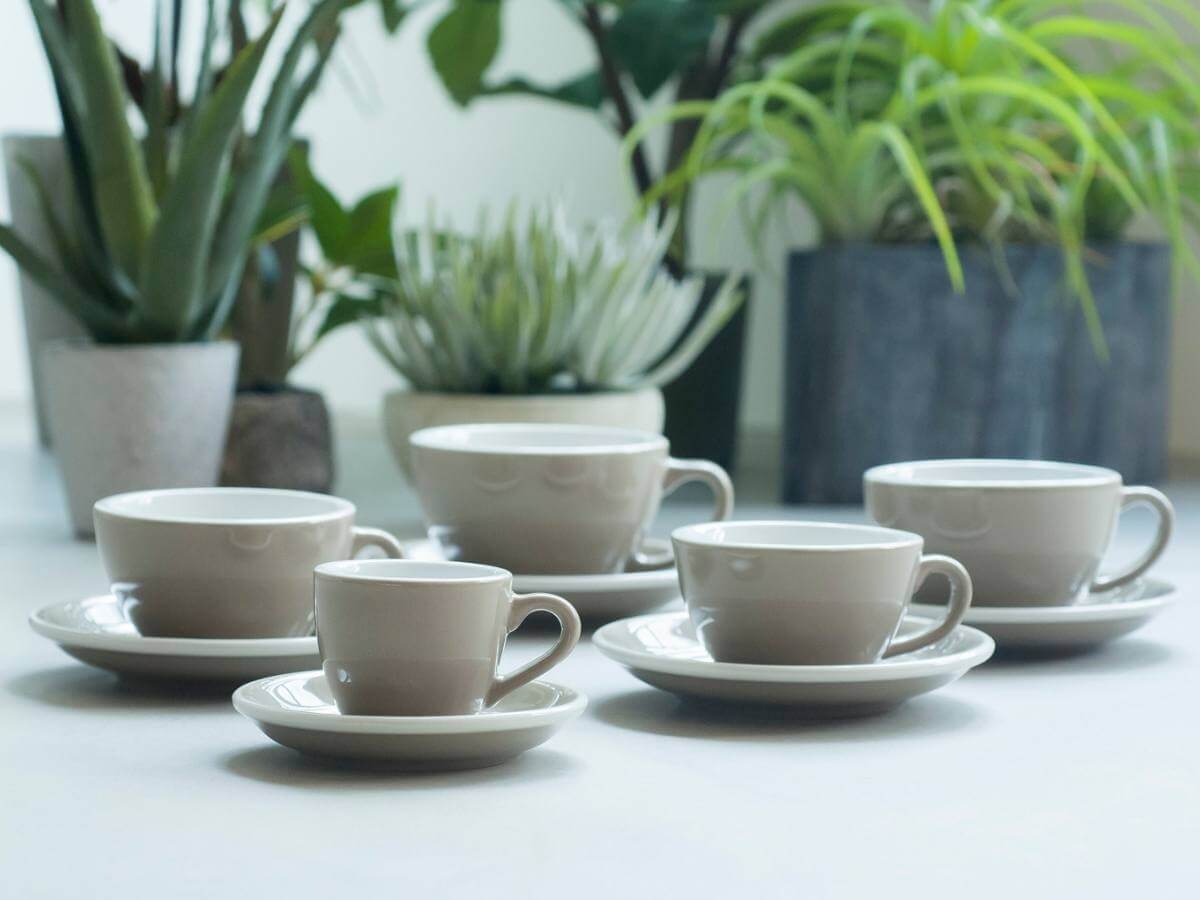 Loveramics | Egg 150ml Flat White Cup &amp; Saucer