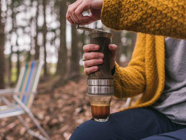 Aram | Espresso Maker - Chestnut - Cafuné Boutique