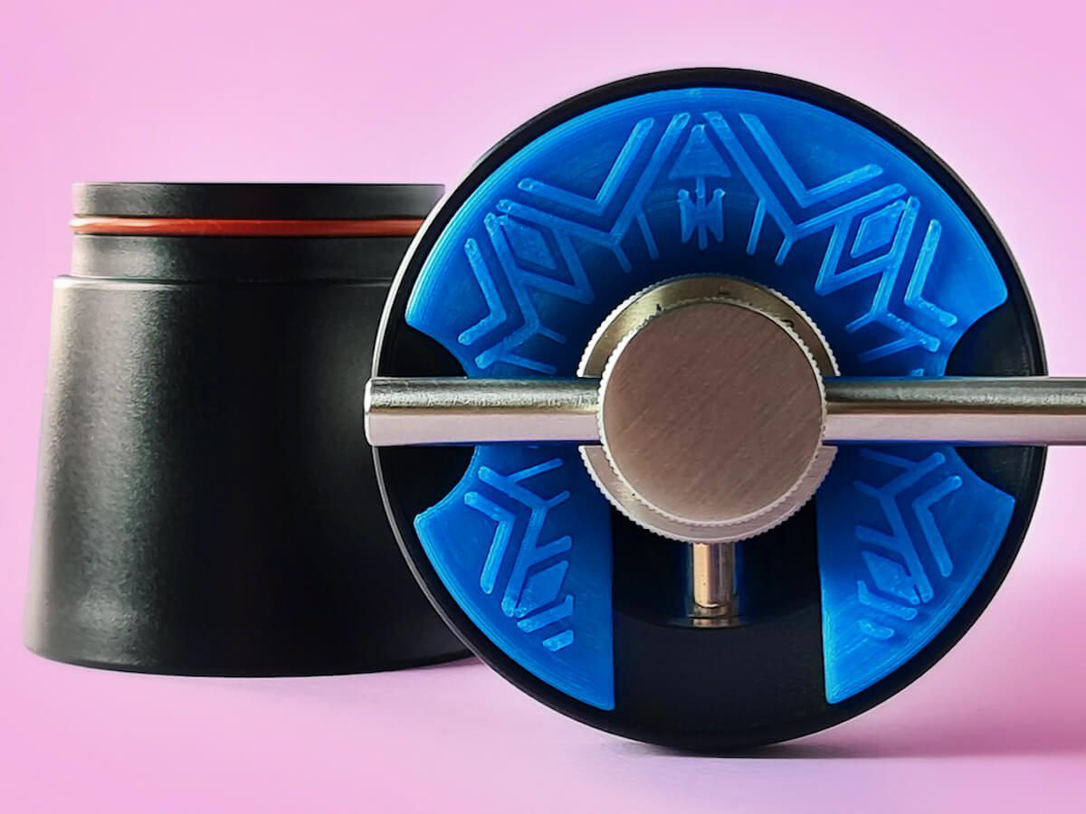 Broken Gooseneck | Pop Korn Manual Grinder Hopper Cover - Simplicity