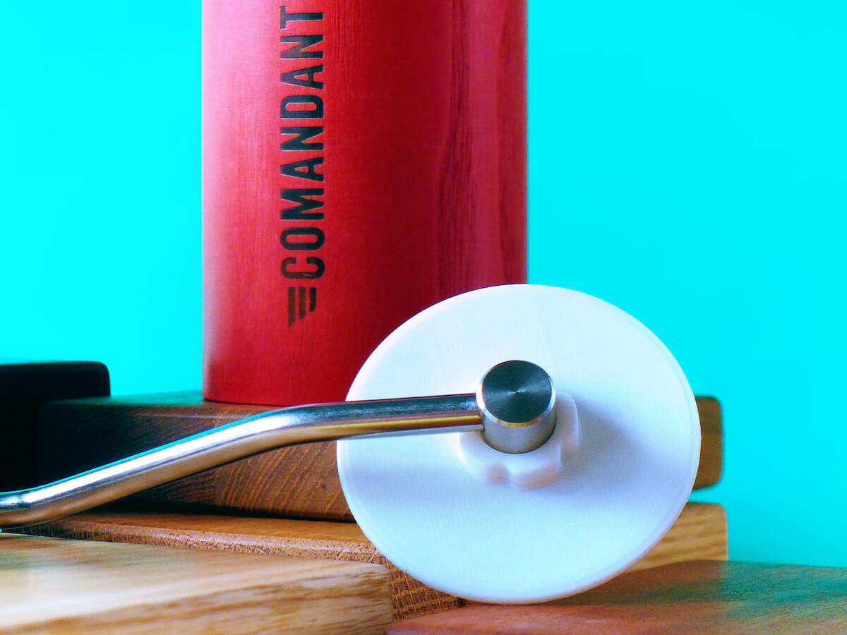 Broken Gooseneck | QUADX Manual Grinder Hopper Cover