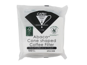 CAFEC | Abaca+ Conical Paper Filters (100pk)