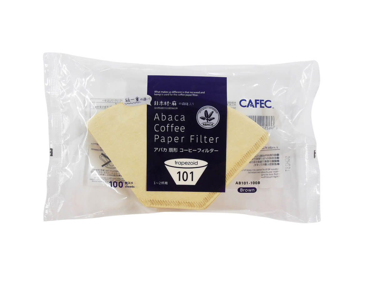 CAFEC | Abaca Trapezoid Coffee Paper Filters (100pk)