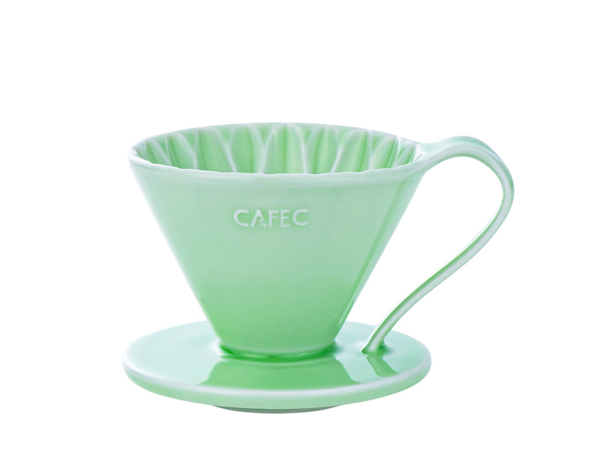 CAFEC | Porcelain Flower Dripper - 1 Cup