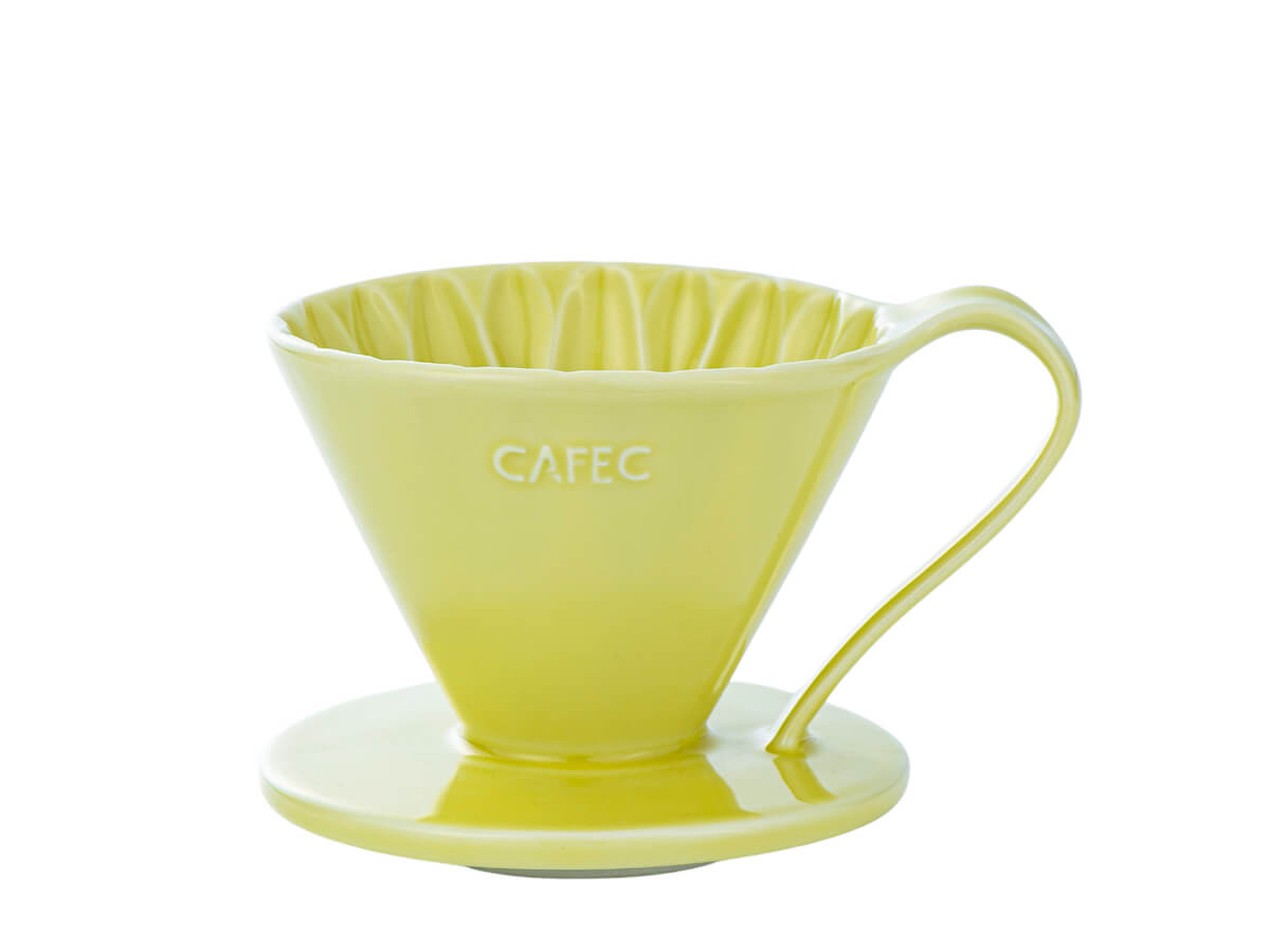 CAFEC | Porcelain Flower Dripper - 1 Cup