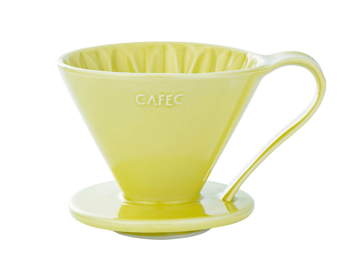 CAFEC | Porcelain Flower Dripper - 2-4 Cup