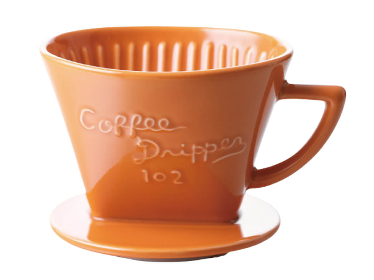 CAFEC | Porcelain Trapezoid Dripper - 102 (3-5 Cup)