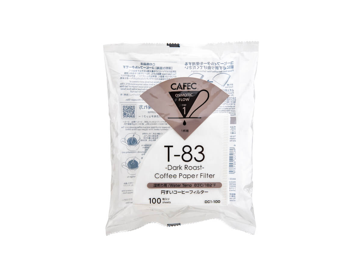 CAFEC | Dark Roast Coffee Paper Filters (100pk)