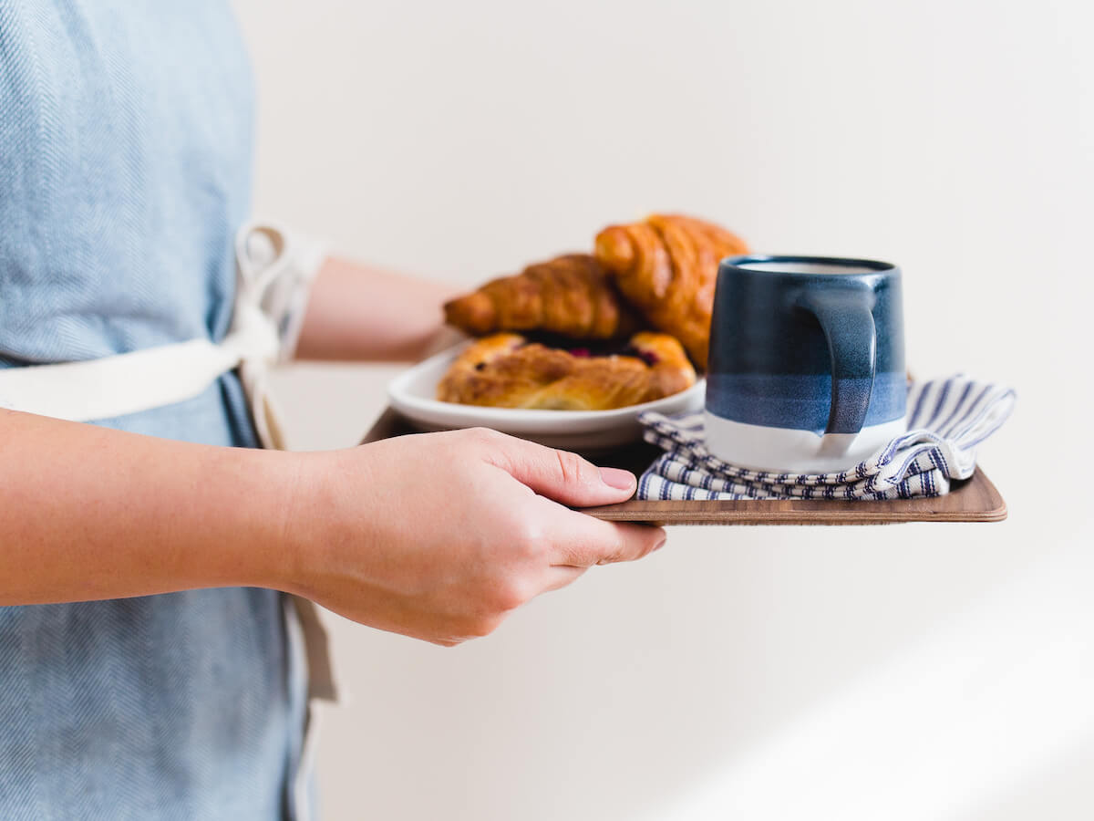 Kinto | Slow Coffee Style Mug - Navy / White - CAFUNE - Serveware - Canada