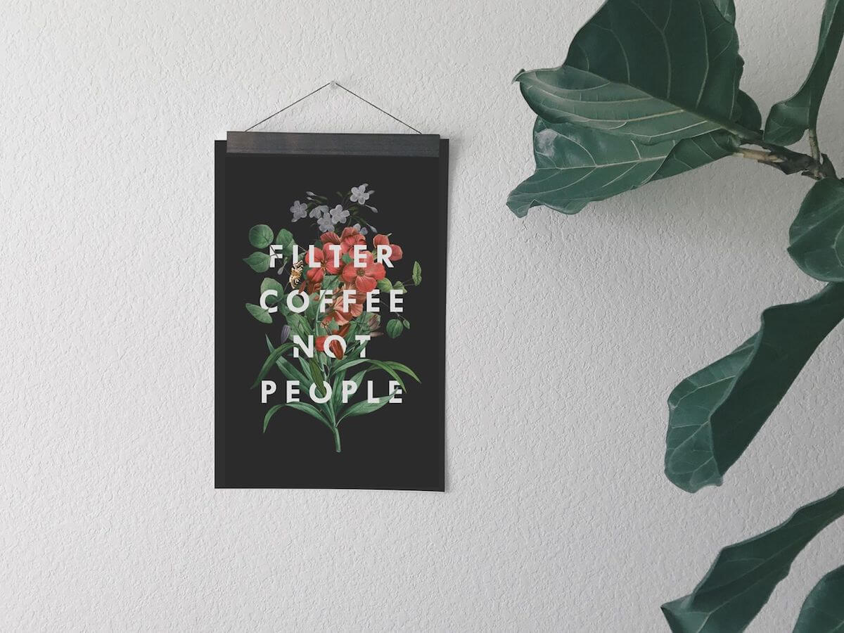 Dept. of Brewology | Print - Filter Coffee Not People