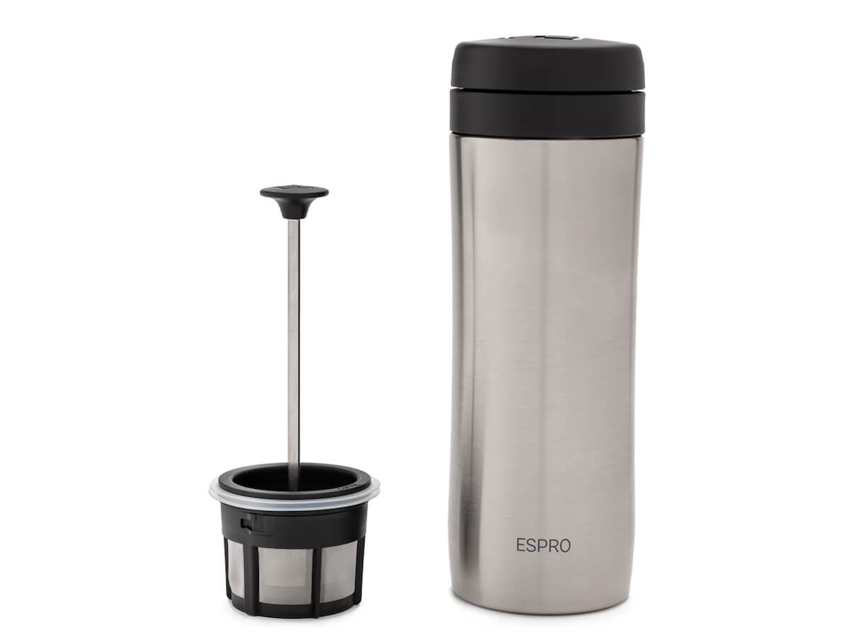 Espro | P1 Travel Coffee Press - Brushed Stainless