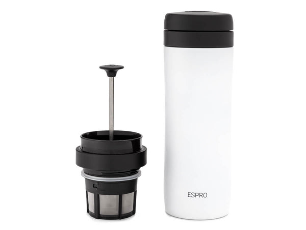 Espro P1 Travel Coffee Press Chalk White Cafuné Boutique