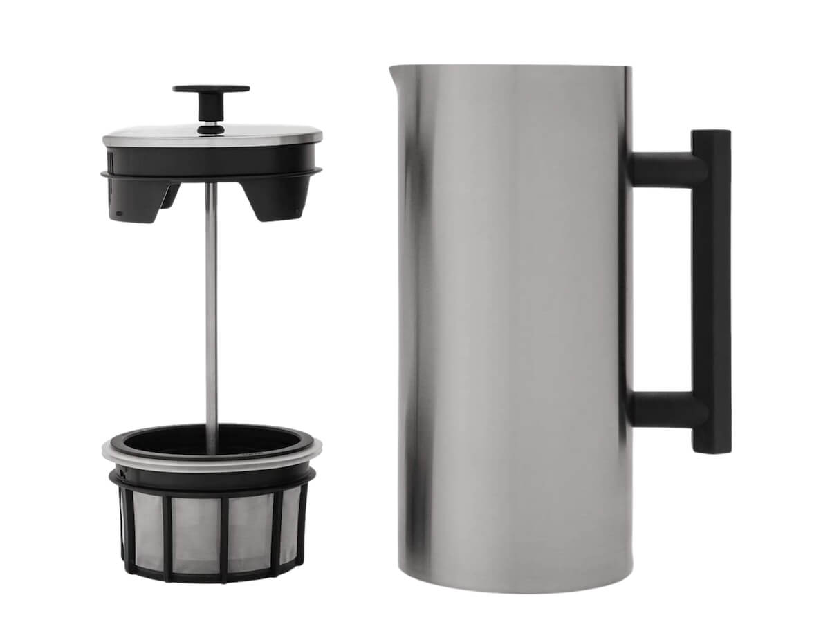 Espro P6 Coffee Press Brushed Stainless Cafune Boutique