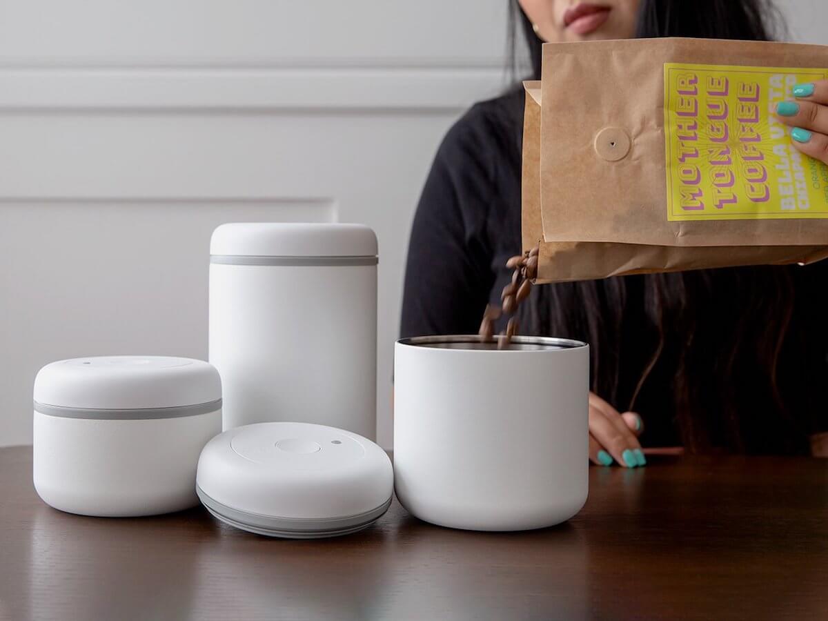 Fellow | Atmos Vacuum Canister - Matte White