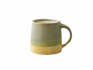 Kinto | Slow Coffee Style Mug - Moss Green / Yellow - CAFUNE - Serveware - Canada