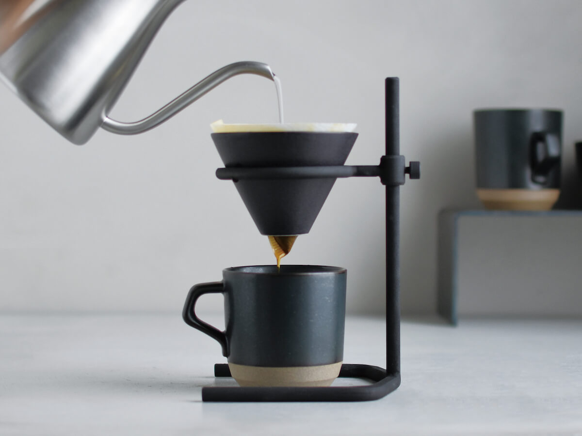 Kinto | Slow Coffee Style Brewer Stand Set - Black - Cafuné Boutique