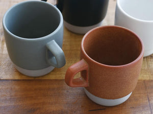 Kinto | Slow Coffee Style Stacking Mug - Grey - CAFUNE - Serveware - Canada