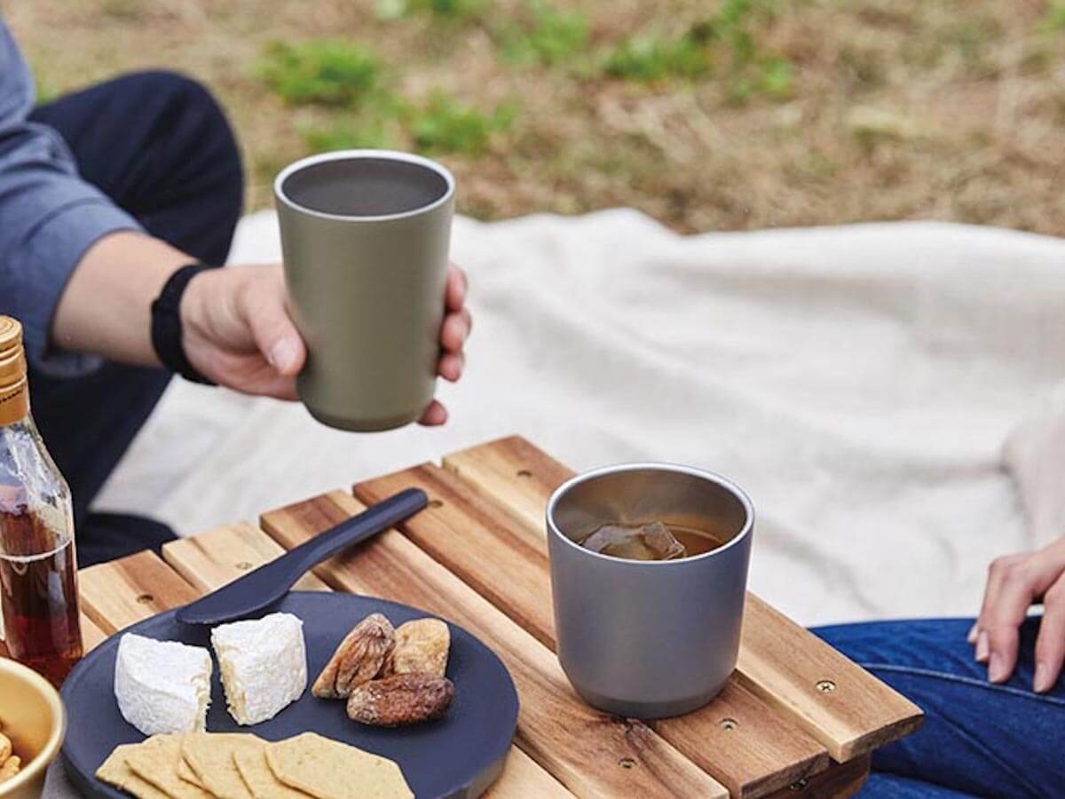 Kinto | To Go Tumbler (with plug) - Silver