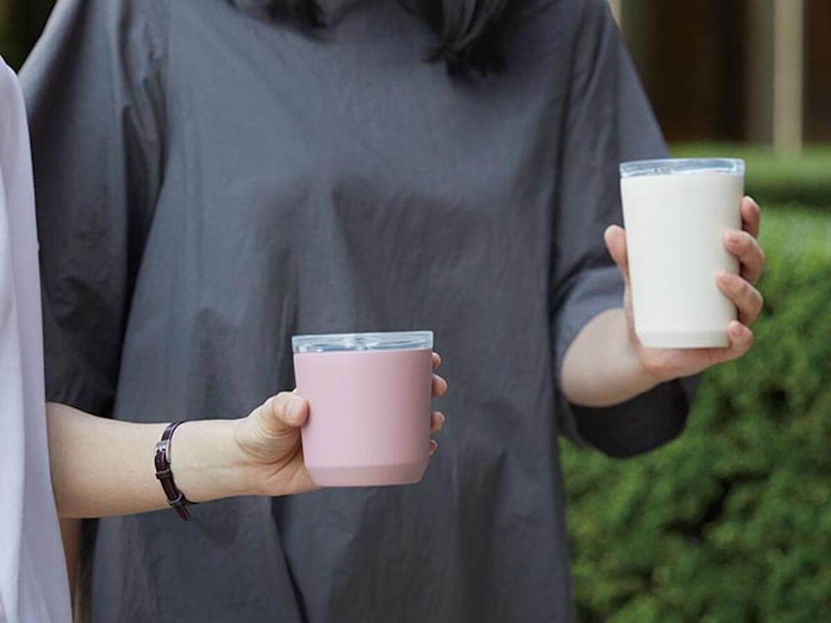 Kinto | To Go Tumbler (with plug) - White