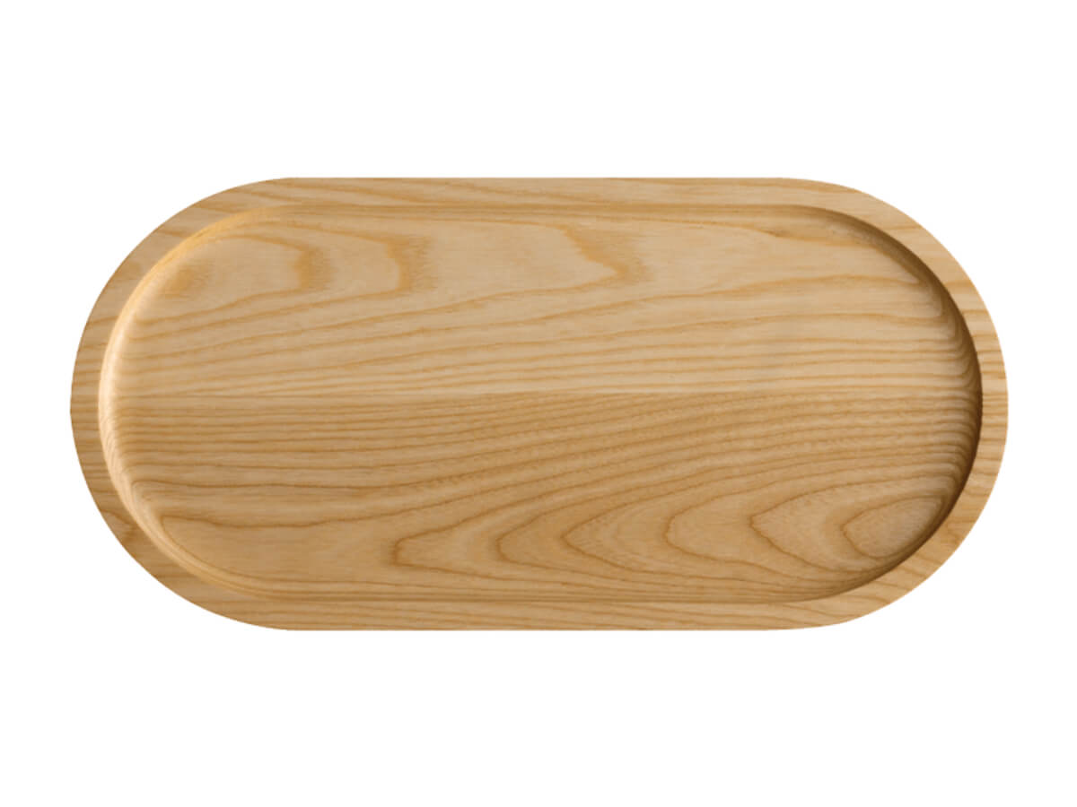 Loveramics | Er-Go! System Solid Ash Wood Platter - Large