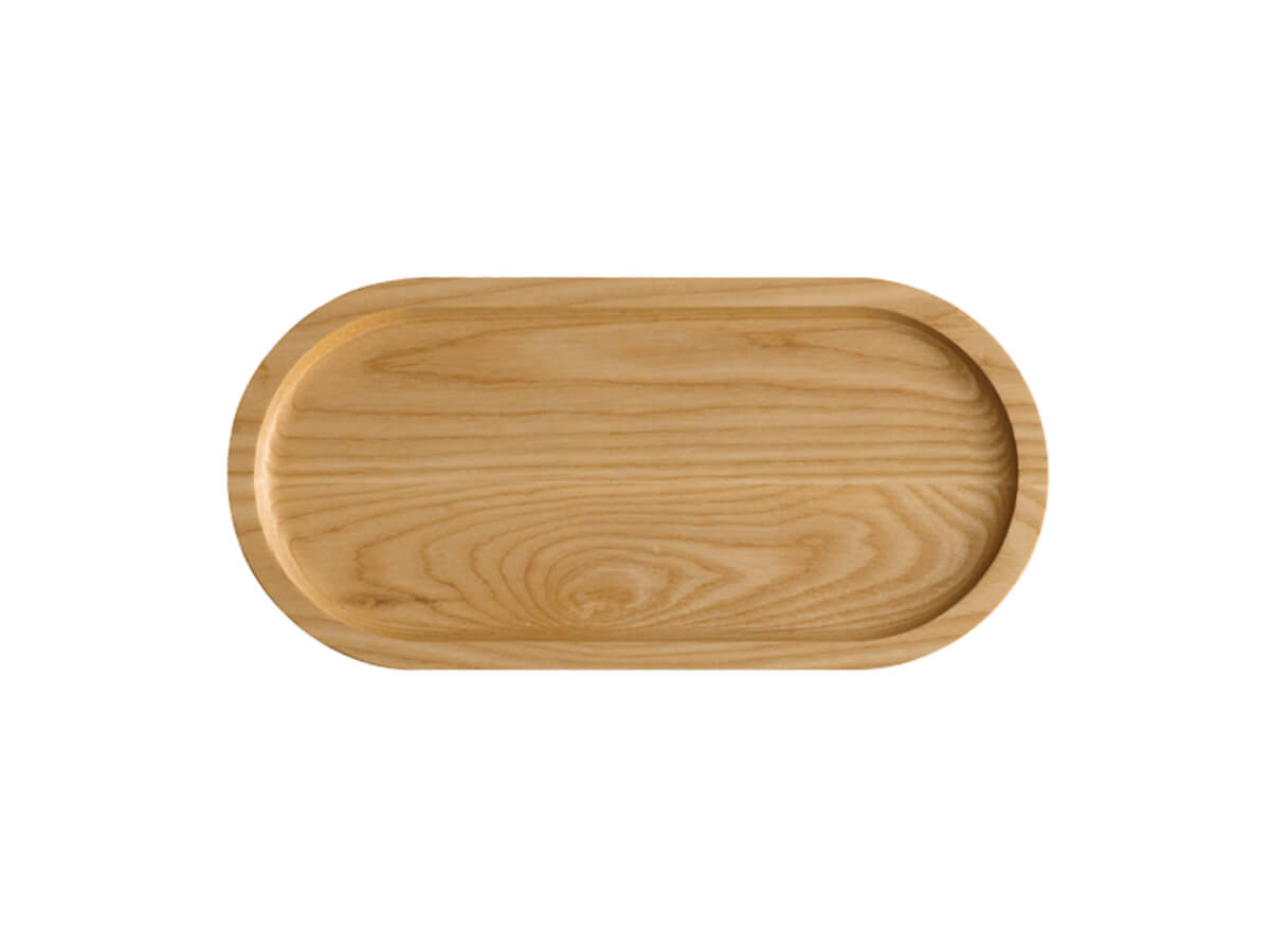 Loveramics | Er-Go! System Solid Ash Wood Platter - Medium