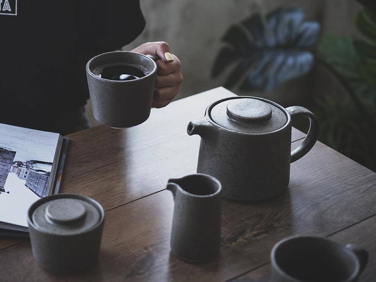 Loveramics | Stone Sugar Pot & Creamer Set