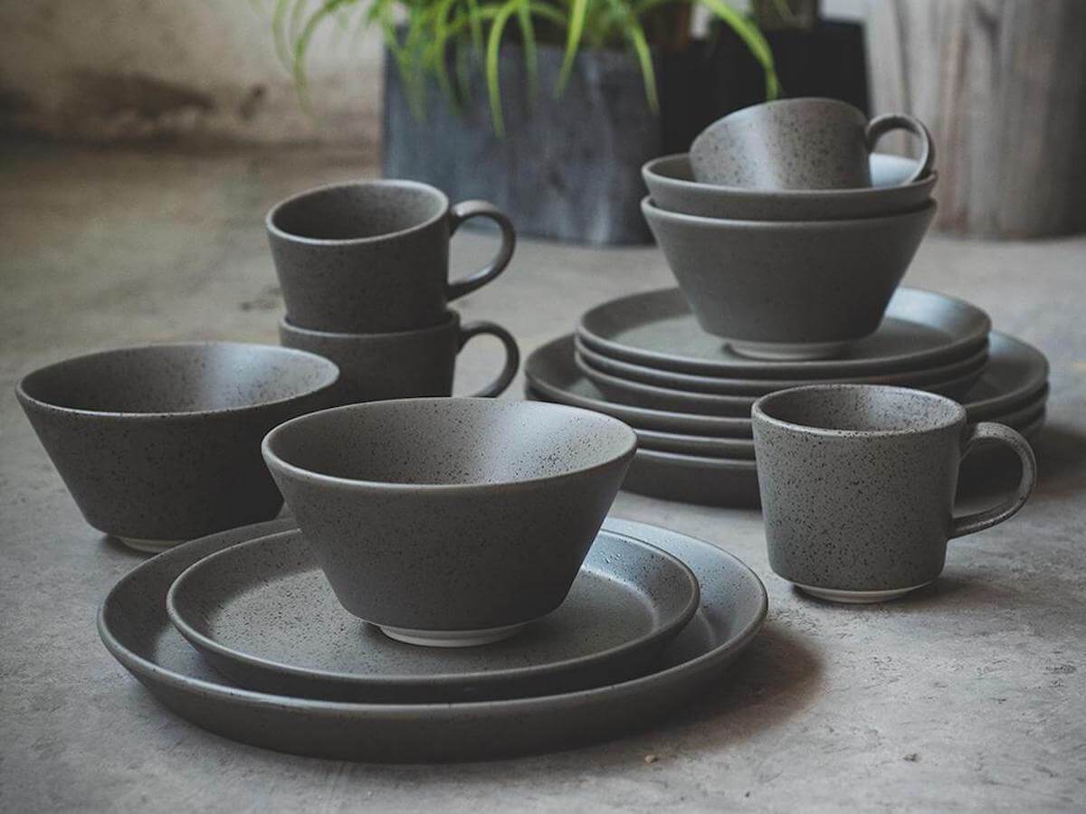 Loveramics | Stone 16pc Bundle for 4 People - Western