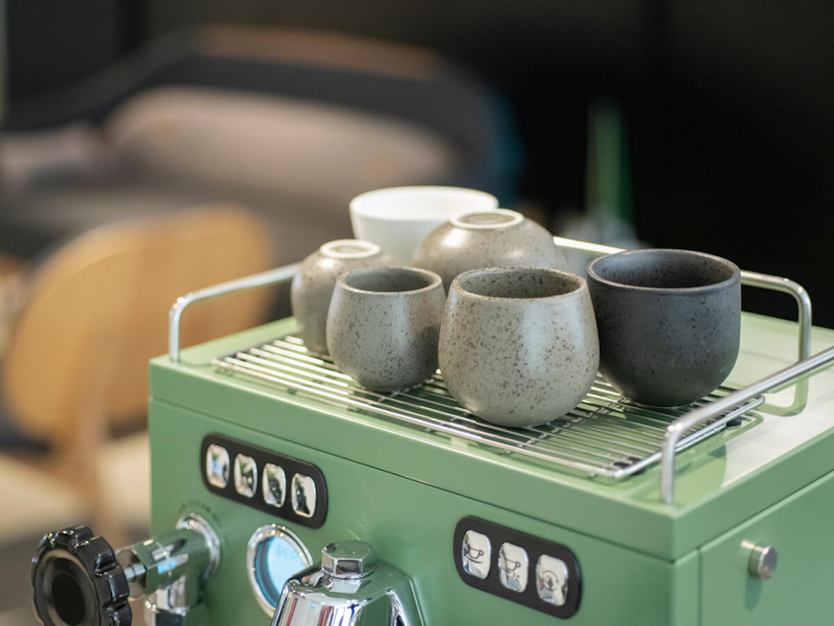 Loveramics | Nutty Tasting Cup - Granite