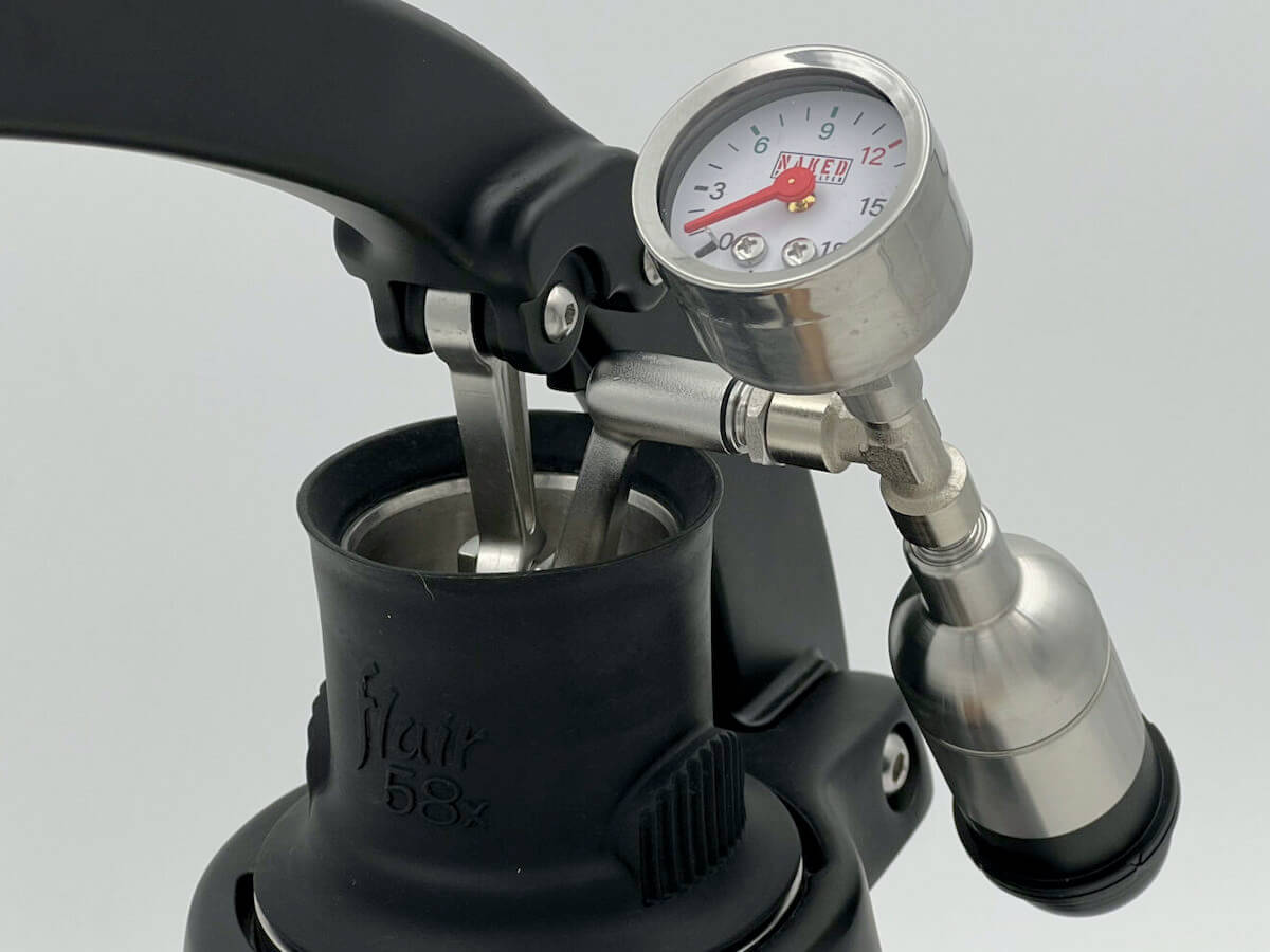 Naked Portafilter | Pressure Gauge