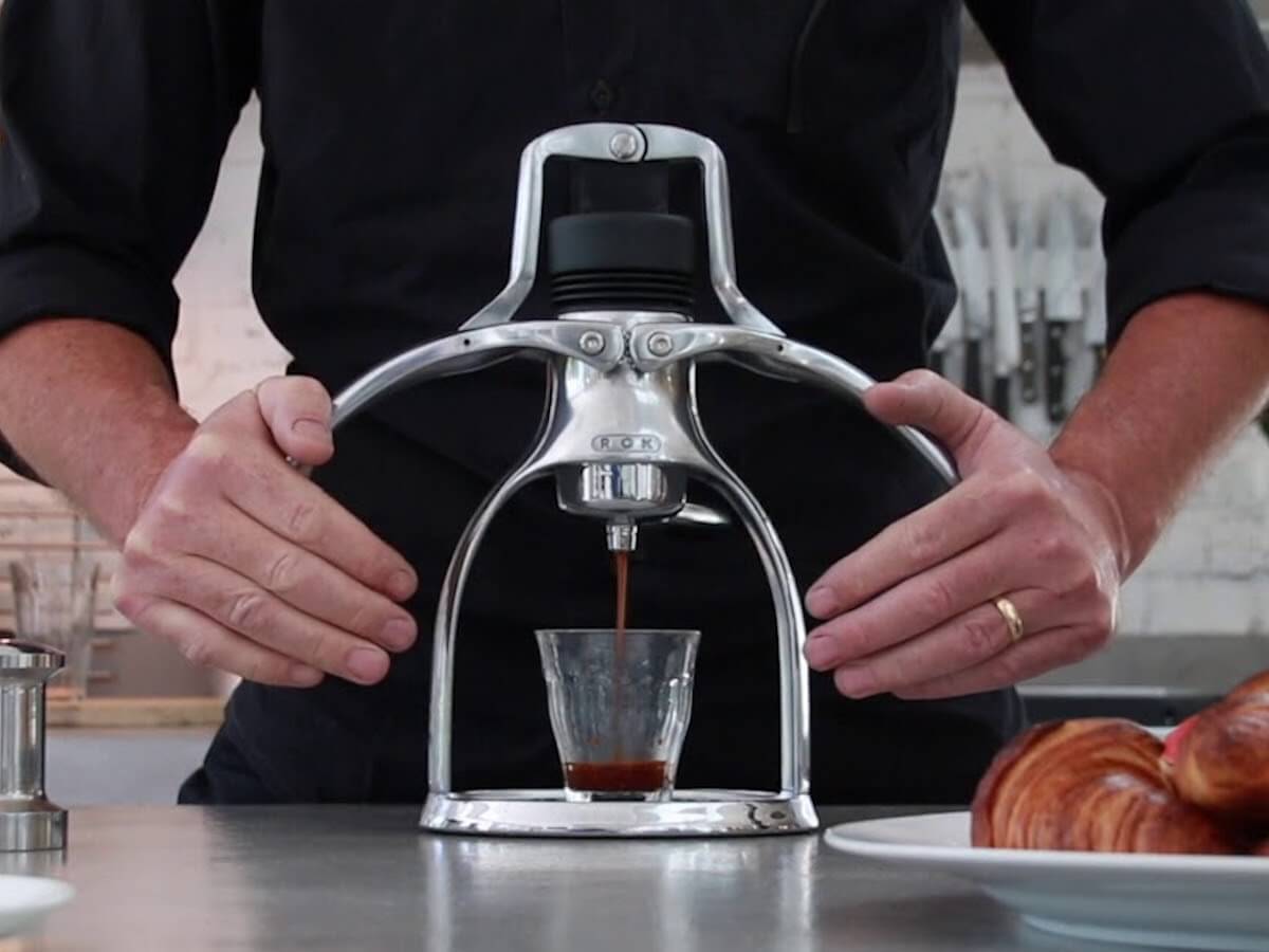 The ROK Manual Espresso Maker 